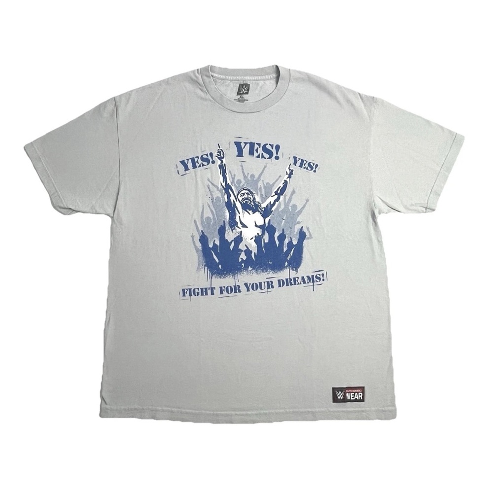 Daniel Bryan WWE T-Shirt Yes Yes Yes Fight For Your Dreams Men’s XL Graphic Tee